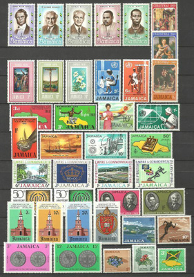 JAMAIKA Karibia suuri erä postituoreita - 40 erilaista **