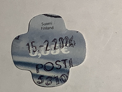 Lape 1869 / 2009 Vesi o leimattu Lo