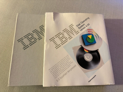 IBM Dos 4.01 - suomiversio 1988!