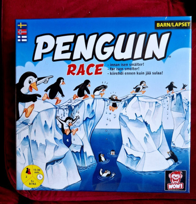 Penguin Race lautapeli uusi