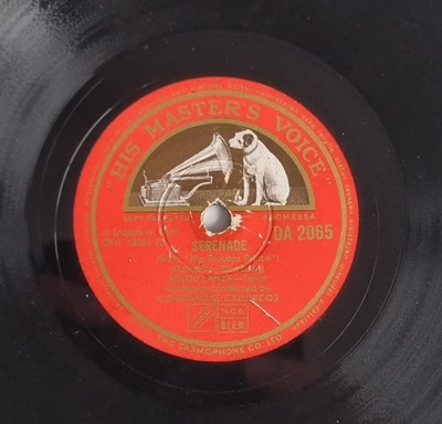 Savikiekko 1954 - Mario Lanza - His Master's Voice DA 2065