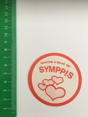 tarra 61 : Savuton & selvä on SYMPPIS 