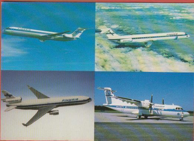 Lentokone Finnair Lentokone et