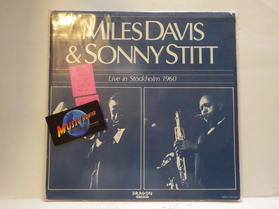 MILES DAVIS & SONNY STITT - LIVE IN STOCKHOLM ´60 M-/EX- 2LP