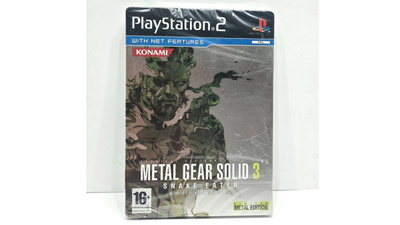 PS2 - Metal Gear Solid 3 Snake Eater Steelbook (UUSI)
