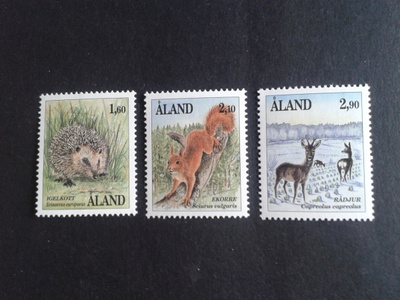 åland 1991 nisäkkäitä sarja**