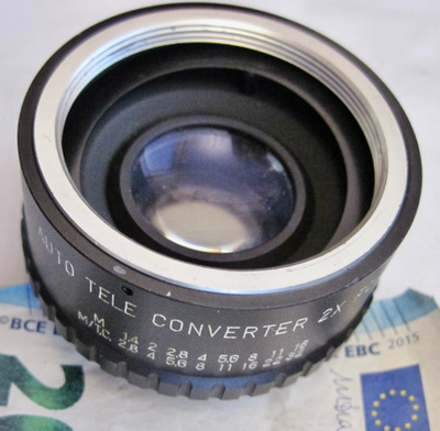 VANHA Konvertteri Auto Tele Converter 2x Pentax Kierre