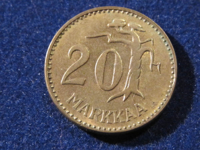 20 markkaa 1960