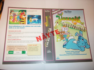 Vhs kansipaperi Fix - VUSSELIT HOLLYWOODISSA (Sis.postikulu)