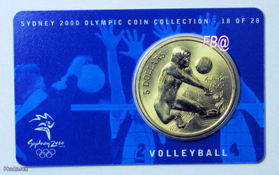 Juhlaraha Sydney Olympia Coin Collection 18 of 28 LENTOPALLO