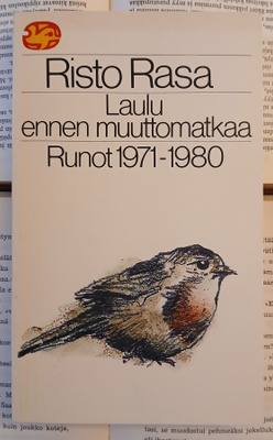 Risto Rasa - Laulu ennen muuttomatkaa (nid.)