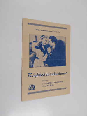 Röyhkeä ja rakastunut - Fräck och föräskad ; elokuvamainos