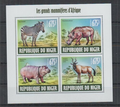 AFRIKAN ELÄIMET eläinaiheinen blokki NIGER 2013 **