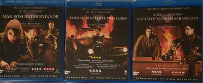 Stieg Larsson MILLENNIUM TRILOGIA BLU-RAY