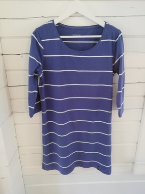 My wear siniharmaa raidallinen tunika kokoa L.