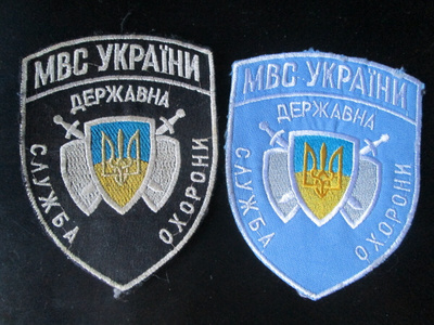 Ukraina: hihamerkki - erikoispoliisi