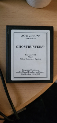 Atari 2600 Ghostbusters videopeli Loose