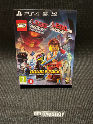 LEGO THE MOVIE + FILM LEGO THE MOVIE 3D DOUBLE PACK PS4 UUSI