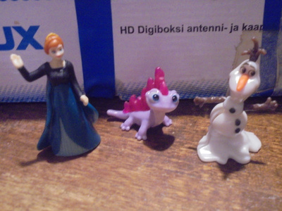 Kinder suklaa munien hahmot
