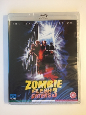 Zombie Flesh Eaters 3 (Blu-ray) 1989 (Italian Col. 47#) UUSI