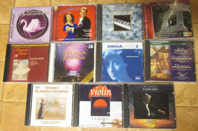 Klassista musiikkia 11 kpl:n paketti