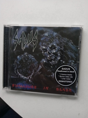 CD Sadus - Swallowed in Black ( Sis.postikulut )