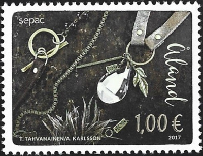 Åland 2017  Paikallinen käsityötaito 1,00 €  ** LaPe 430