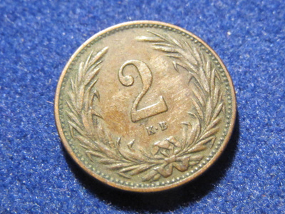 2 filler 1897 Unkari-Hungary
