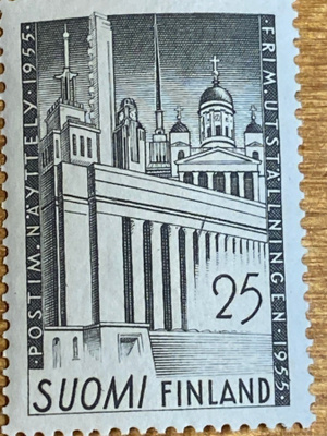 POSTIMERKKINÄYTTELY 1955**