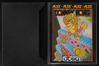 MSX kasettipeli - Donkey Kong