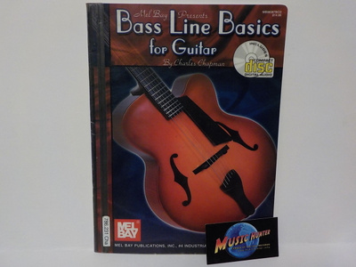 BASS LINE BASICS FOR GUITAR NUOTTIKIRJA