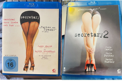 Secretary 1 ja 2 S/M Maggie Gyllenhaal Blu-Ray