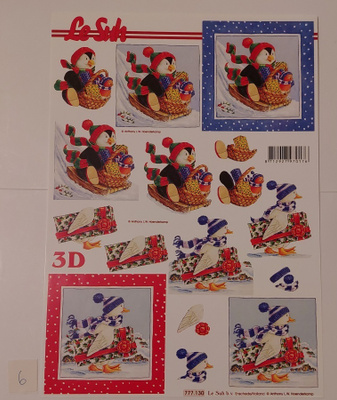 kuva 6) 3D-kuva Pingviini lA4 - arkki