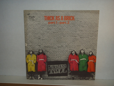 Jethro Tull 7" Thick As A Brick part. 1 / part. 2 (ps)