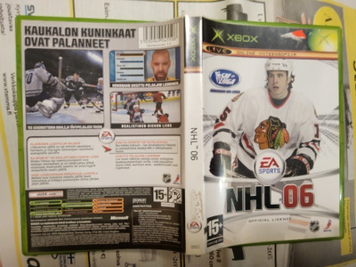 Xbox NHL 06 CIB peli