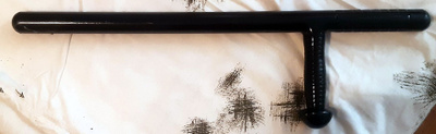 Pamppu - Puinen - Tonfa-mallinen - 60 cm x 17 cm