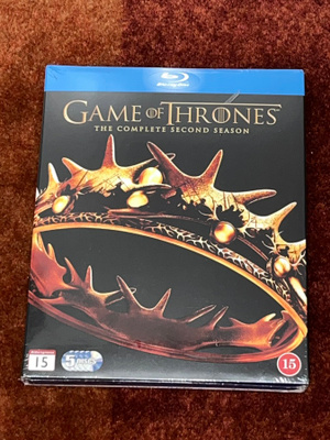 GAME OF THRONES - 5 BLU-RAY - KAUSI 2 - UUSI