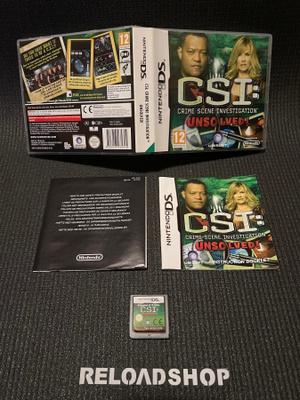 CSI Crime Scene Investigation Unsolved! DS -CiB