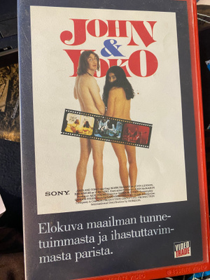 John & Yoko VHS