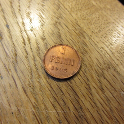 1 Penni 1903 mahd. kl 7