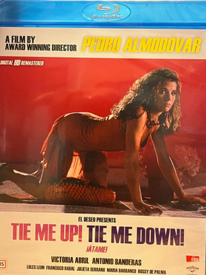 Sido Minut! Ota Minut! (Almodovar) UUSI Nordic Blu-Ray