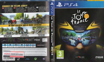 LE TOUR DE FRANCE 2014	(21 805)	k		PS4							3 - ikäraja	A1