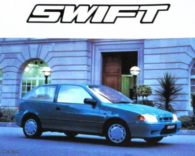1997 Suzuki Swift esite - KUIN UUSI - suomalainen