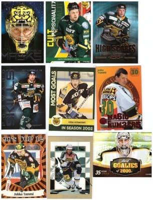 9 x ILVES Erikoiskortteja Eri Vuosilta