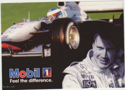 AUTOKORTTI - MIKA HÄKKINEN JA McLAREN - 9