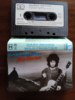 C- KASETTI: GARY MOORE : WILD FRONTIER