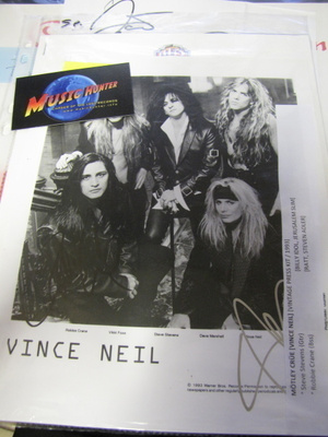 VINCE NEIL VINTAGE PRESSKIT 1993+PROMOKUVA+2 NIMMARIA