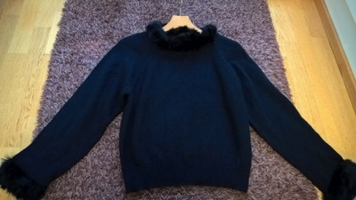 Casual clothes musta Neule pusero turkis -somistein - 34-36