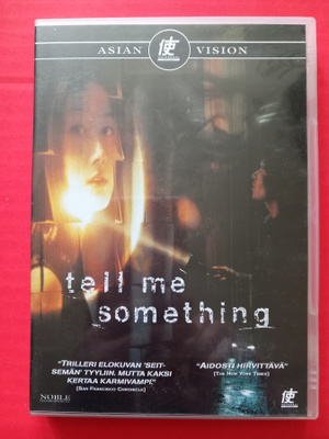 Tell me something Suomi dvd