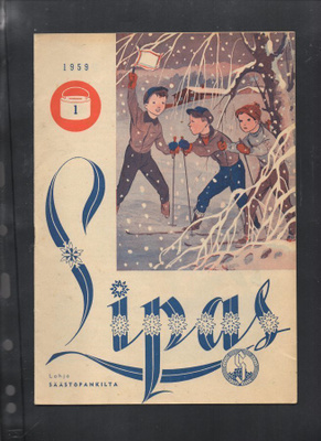 Lipas n:o 1 1959 Peikko-Pekka. Lumilinna. Annin jalokivet.